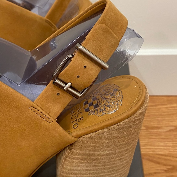 Vince Camuto Chemine Slingback, Saddle, Size 8.5 - Picture 8 of 10